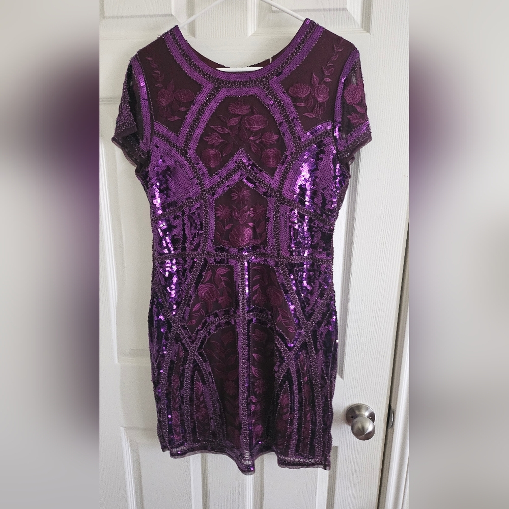 Purple dress